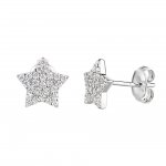 Ohrstecker 925 Sterling Silber rhodiniert Zirkonia günstig online kaufen