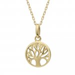 Anhänger mit Kette 375 Gelbgold Lebensbaum günstig online kaufen