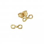 Ohrstecker 375 Gelbgold Infinity Zeichen günstig online kaufen