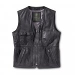 Lederweste mit vielen Taschen günstig online kaufen