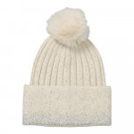 Strickmütze mit Glitzer günstig online kaufen