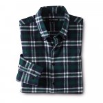 Baumwoll-Flanellhemd, rot-blau günstig online kaufen