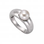Ring 925 Sterling Silber Muschelkernperle weiß günstig online kaufen