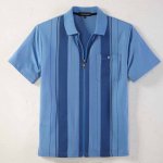 Poloshirt m. Ganzreißvers.h.bl günstig online kaufen