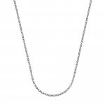 Halskette Weißgold 333 Ankerkette mit einer Länge von 45/42cm günstig online kaufen