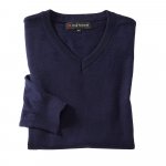 Pullover m. V-Ausschnitt,marin günstig online kaufen