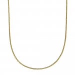 Halskette Gold 585 Panzerkette mit einer Länge von 45/42cm günstig online kaufen