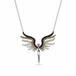 Anhänger mit Kette 925/- Sterling Silber Engel-Kette günstig online kaufen