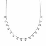 Anhänger mit Kette 925/- Sterling Silber funkelnde Halskette günstig online kaufen