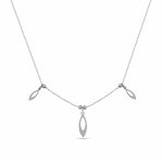 Anhänger mit Kette 925/- Sterling Silber Pure Geometrie Silberkette günstig online kaufen