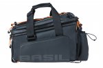Gepäckträgertasche "Miles" XL Pro, schwarz/orange günstig online kaufen