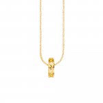 Anhänger mit Kette 925/- Sterling Silber vergoldet günstig online kaufen