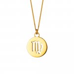 Halskette Jungfrau Sternzeichen 925/- Sterling Silber vergoldet günstig online kaufen