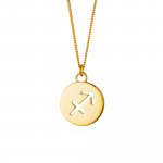 Halskette Schütze Sternzeichen 925/- Sterling Silber vergoldet günstig online kaufen