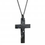 Halskette 925 Sterling Silber oxidiert Kreuz günstig online kaufen