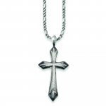 Anhänger mit Kette 925/- Sterling Silber rhodiniert Kreuz günstig online kaufen