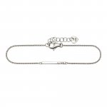 Armband 925/- Sterling Silber rhodiniert Zirkonia 15+3cm günstig online kaufen