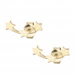 Ohrstecker 925 Sterling Silber gelb vergoldet Sterne günstig online kaufen