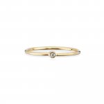 Ring 925 Sterling Silber gelb vergoldet Zirkonia günstig online kaufen