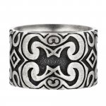 Ring 925/- Sterling Silber oxidiert matt Amerika günstig online kaufen