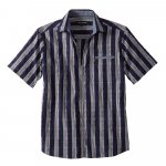 Seersuckerhemd mit Reißverschluss im Set günstig online kaufen