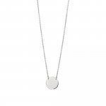 Halskette 925 Sterling Silber rhodiniert Plättchen Boho günstig online kaufen