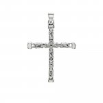 Anhänger Silber 925 Kreuz-Motiv Königskette poliert 62mm günstig online kaufen