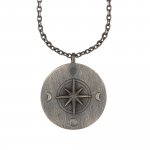 Halskette Element Erde 925/- Sterling Silber oxidiert günstig online kaufen