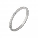 Ring 925/- Sterling Silber rhodiniert Herzen Zirkonia Stacking günstig online kaufen