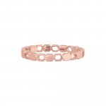 Ring 925/- Sterling Silber rosévergoldet Hexagon Cut Outs Stacking günstig online kaufen