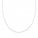 Collier 925/- Sterling Silber Schlangenkette vierseitig diamantiert gedreht günstig online kaufen
