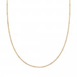 Collier 925 Silber vergoldet Schlangenkette rund mit Kugeln günstig online kaufen