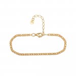 Armband 925 Silber vergoldet Königskette diamantiert günstig online kaufen