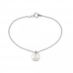 Armband 925 Sterling Silber Glänzend 19cm Trauzeugin günstig online kaufen