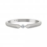 Ring 925 Silber rhodiniert mit Zirkonia günstig online kaufen