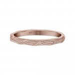 Ring 925 Silber rosévergoldet Flechtoptik Stacking günstig online kaufen