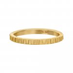 Ring 925 Silber vergoldet Muster Stacking günstig online kaufen