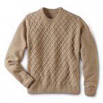 Elegant.Strukturpullover,camel günstig online kaufen