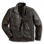 Sportive Nappaleder Jacke,oliv günstig online kaufen