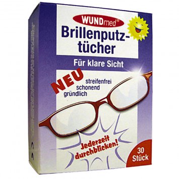 Einweg-Brillenputztücher
