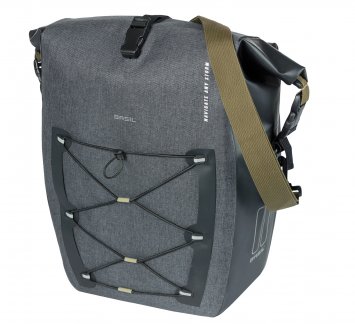 Fahrrad- Einzeltasche Navigator Storm L, grau