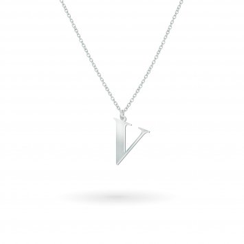 Anhänger mit Kette 925-Sterling Silber  Glänzend 45cm