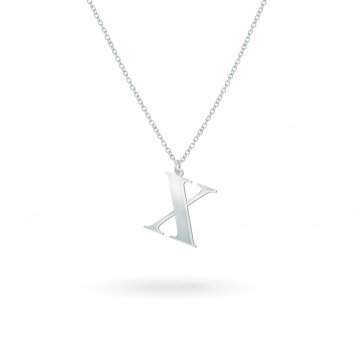 Anhänger mit Kette 925-Sterling Silber  Glänzend 45cm