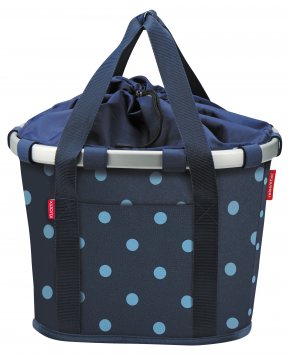 Vorderradkorb "Bike Basket" ,  mixed dots blue