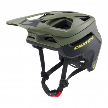 MTB Fahrradhelm Madflex MIPS Recco, oliv matt