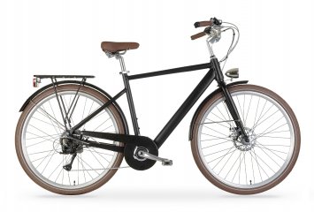 Elektro-Citybike LA RUE 2.0 MAN, schwarz