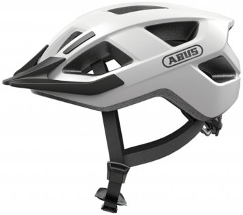 City-Fahrradhelm Aduro 3.0 LED, polar white