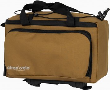 System  -  Gepäckträgertasche "Zap Top". braun