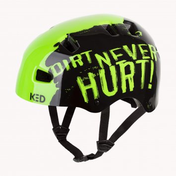 Kinderhelm 5 FORTY, grün-schwarz