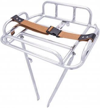 Vorderrad- Transportgepäckträger "Cargo Extra" , silber